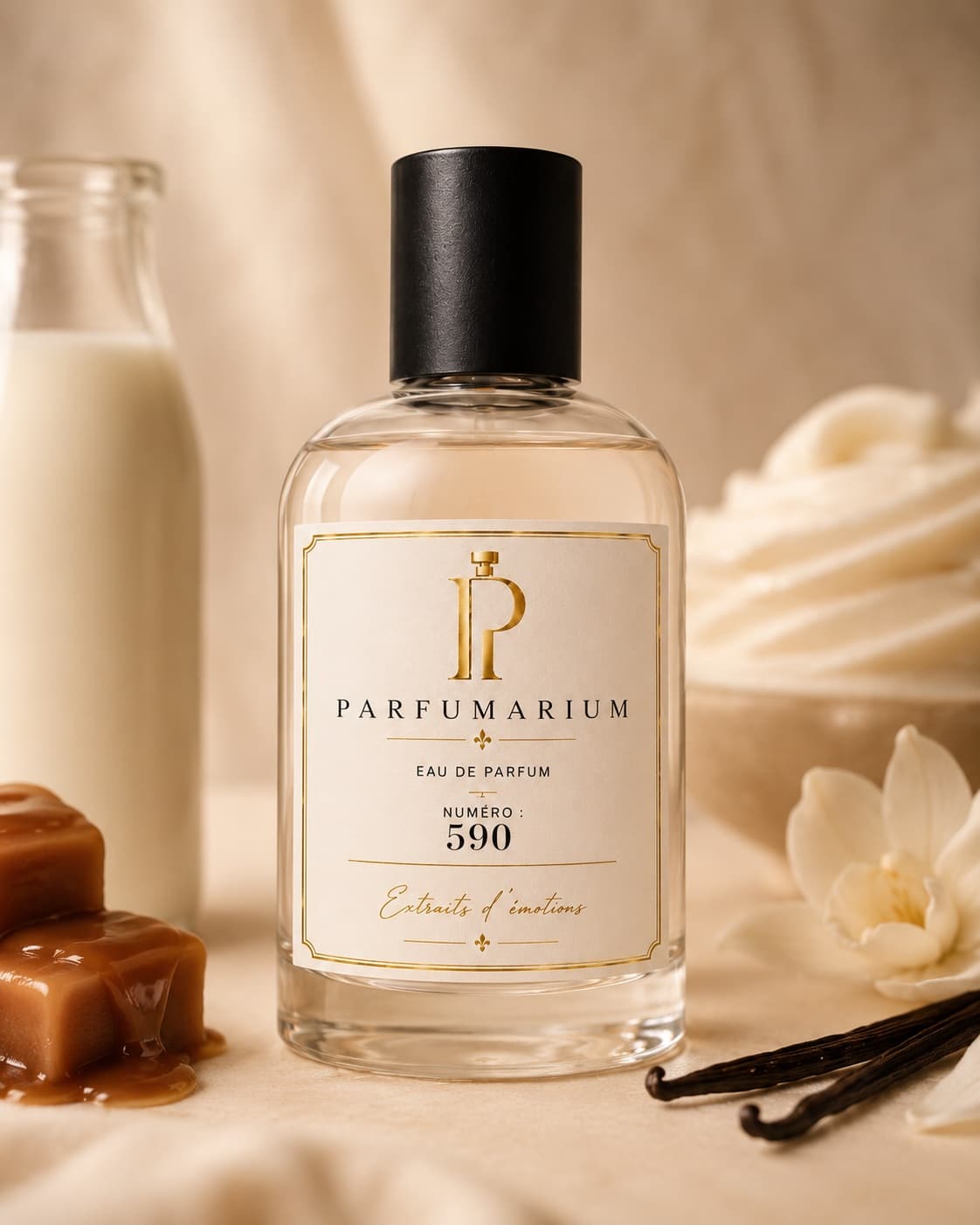 Creamy Milk 590 — Gourmand Lacté Vanillé